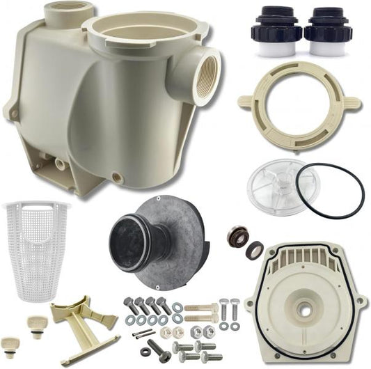 WHISPERFLO® INTELLIFLO® STYLE PUMP WET END 3HP WITH HI TEMP UNIONS