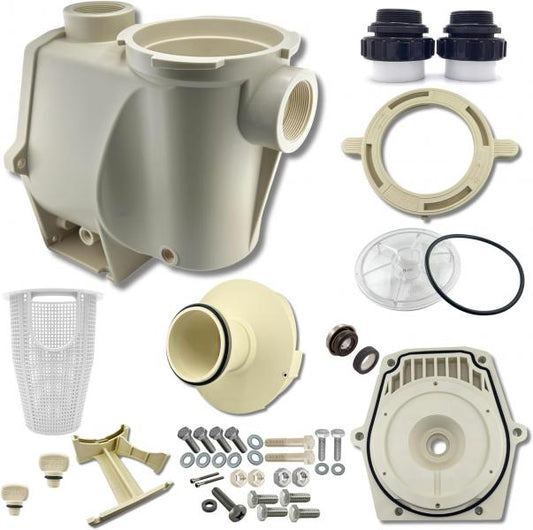 WHISPERFLO® INTELLIFLO® STYLE PUMP WET END 0.5 HP - 2 HP WITH HI TEMP UNIONS