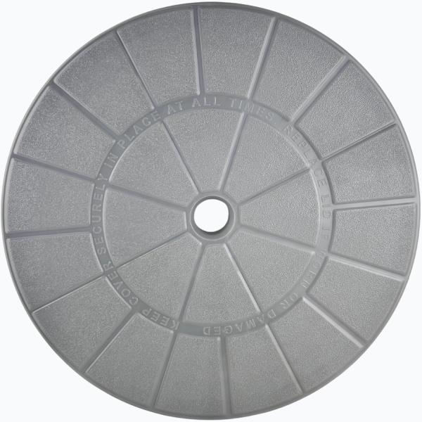 AMERICAN PRODUCTS® STYLE 9 1/8" SKIMMER LID - GRAY