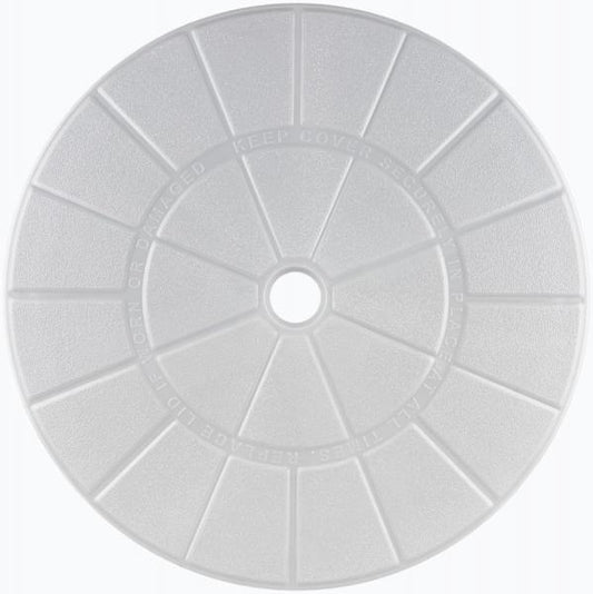 AMERICAN PRODUCTS® STYLE 9 1/8" SKIMMER LID - WHITE